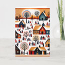 Search for primitive christmas cards Winter