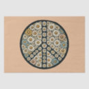 Search for peace sign tissue paper Flower