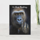 Search for gorilla cards Western lowland gorilla