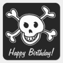 Search for skull and crossbones stickers Birthday
