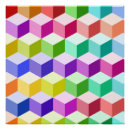 Search for 3d illusion posters Geometric
