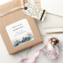 Search for mountain wedding stickers Watercolor