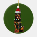 Search for rottweiler ornaments Xmas