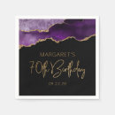 Search for purple and gold napkins Chic