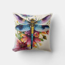 Search for dragonfly pillows Colorful
