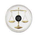 Search for scales of justice lapel pins Lawyer