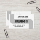 Search for drain business cards Modern