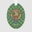 Search for family crest ornaments Tartan