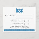 Search for spanish espanol rsvp cards Blue