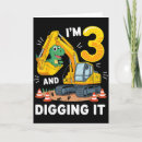 Search for dinosaur 3rd birthday cards Boy