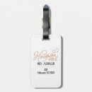Search for wedding luggage tags Honeymoon