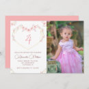 Search for boho 4th birthday invitations Girl