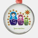 Search for russian ornaments Babushka