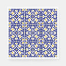 Search for blue tile napkins Stylish