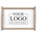 Search for logo serving trays Trendy stylish monogrammed initial
