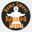 Search for halloween greetings labels orange