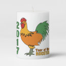 Search for rooster candles Colorful