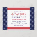 Search for bbq 4th of july invitations Stripes