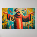 Search for st francis of assisi posters Christian