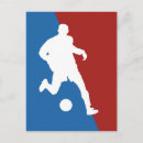 Search for soccer postcards Illustration