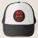 Search for 40th birthday hats Typography