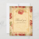Search for red roses thank you cards Rustic