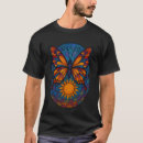 Search for stained glass tshirts Butterfly