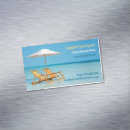 Search for travel agency business cards Beach