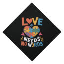 Search for autism autistic graduation cap toppers 2025