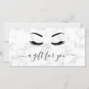 Search for eyelash extensions business gift certificates Modern