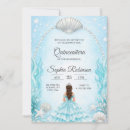 Search for seashells invitations Girl