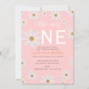 Search for little miss onederful invitations Trendy minimalist calligraphy script