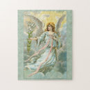 Search for blue angel puzzles Vintage