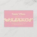 Search for simple front business cards Botanical floral flowers flower