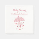 Search for baby girl shower napkins Girly