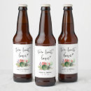 Search for wedding beer labels Watercolor