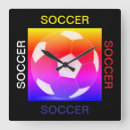 Search for soccer clocks Bedroom