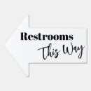 Search for restroom signs Reception