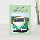 Search for bus birthday cards Vintage