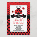 Search for ladybug invitations Black
