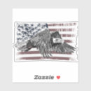 Search for bald eagle stickers Patriot