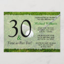 Search for golf 30th birthday invitations Thirtieth