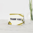 Search for construction thank you cards Bulldozer