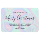 Search for holographic magnets Colorful