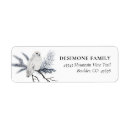 Search for owl return address labels Rustic