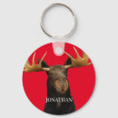 Search for moose keychains Red
