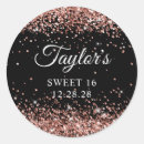 Search for glitter stickers 16th birthday