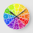 Search for color wheel clocks Yellow