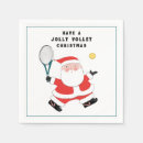 Search for funny christmas napkins Santa