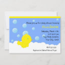 Search for baby bath invitations Ducky